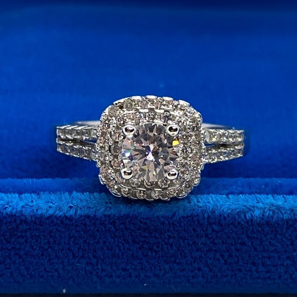 💛 925 CZ Engagement Ring